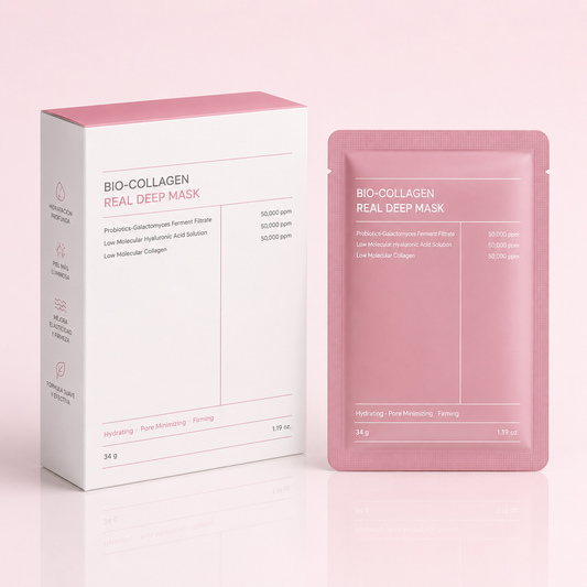 Mascarilla de biocolágeno