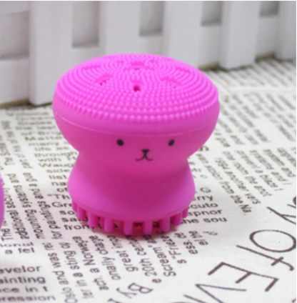 Silicone Cleansing & Exfoliating Brush – Cute & Effective Skin Care Tool