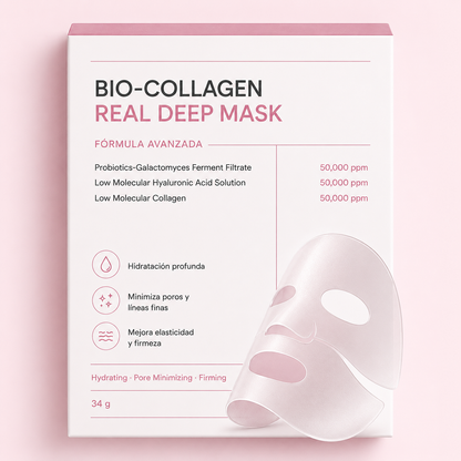 Mascarilla de biocolágeno