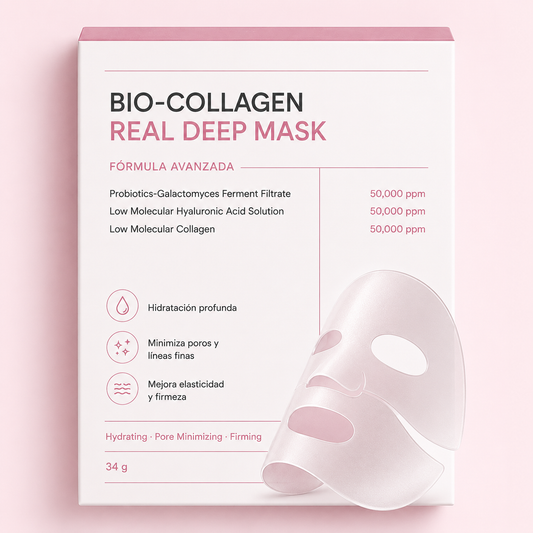 Mascarilla de biocolágeno
