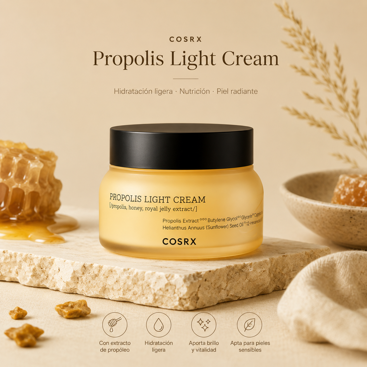 Crema hidratante de caracol Éclisse