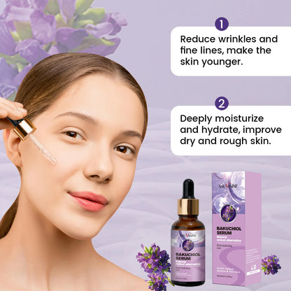 Suero Facial Alternativo al Retinol Natural de Bakuchiol